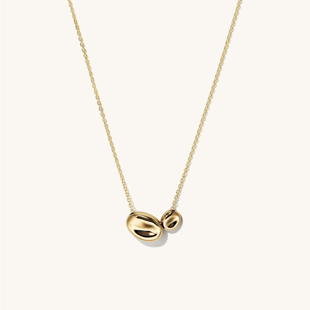 Mejuri Organic Dome Pebble Necklace
